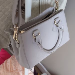 cute grey colored bag
